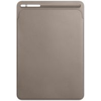 Apple Leather Sleeve iPad 9 (2021) 10.2 inch / 8 (2020) 10.2 inch / 7 (2019) 10.2 inch / Pro 10.5 (2017) / Air 3 (2019) - Taupe