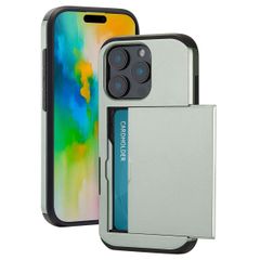 imoshion Backcover met pasjeshouder iPhone 16 Pro - Groen