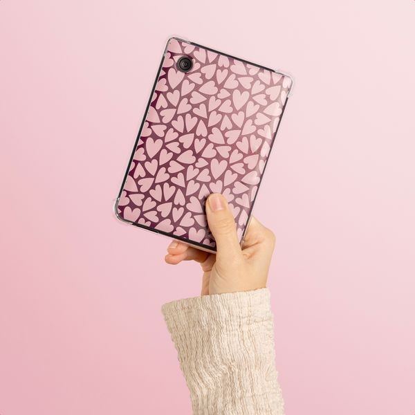 imoshion Design Clear Backcover Kobo Libra Colour - Hearty Blush