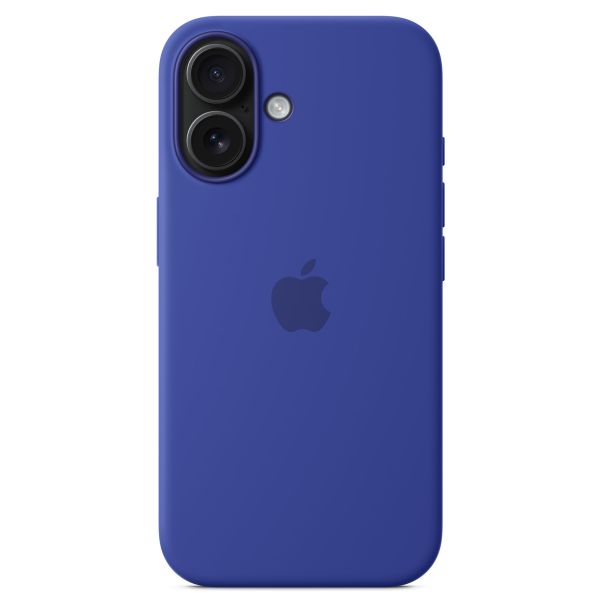 Apple Silicone Backcover MagSafe iPhone 16 - Ultramarine