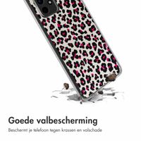 imoshion Design hoesje Samsung Galaxy A52(s) (5G/4G) - Leopard Pink