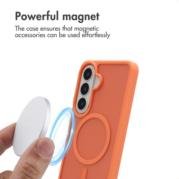 imoshion Colour Guard Back Cover with MagSafe Samsung Galaxy S26 Plus - Orange