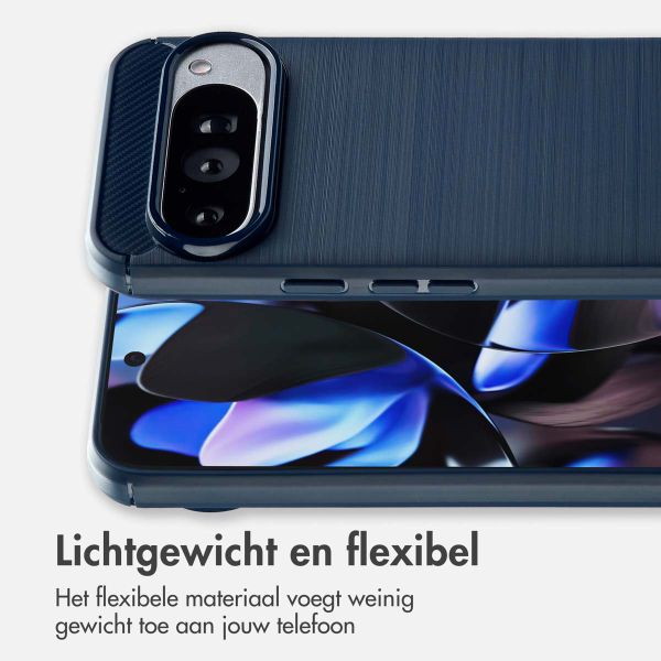 imoshion Brushed Backcover Google Pixel 10 Pro - Donkerblauw