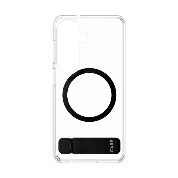 CARE by PanzerGlass Urban Explorer Transparante MagSafe backcover met Kickstand Samsung Galaxy S26 - Transparant