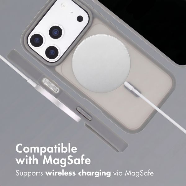 imoshion Colour Guard Case with MagSafe Apple iPhone 18 Pro / 17 Pro - Grey