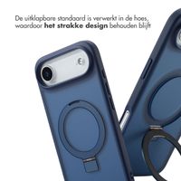 Accezz Ring Stand Backcover met MagSafe Apple iPhone Air - Blauw