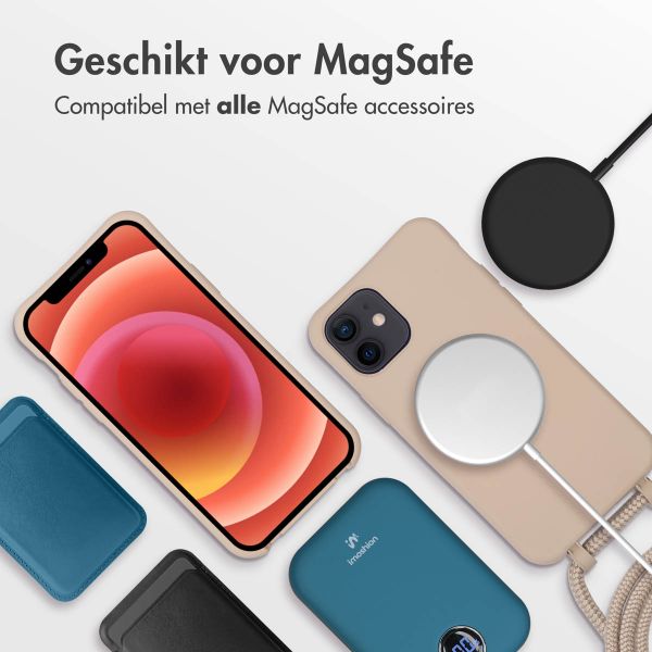 imoshion Color Backcover met afneembaar koord MagSafe iPhone 12 (Pro) - Nude