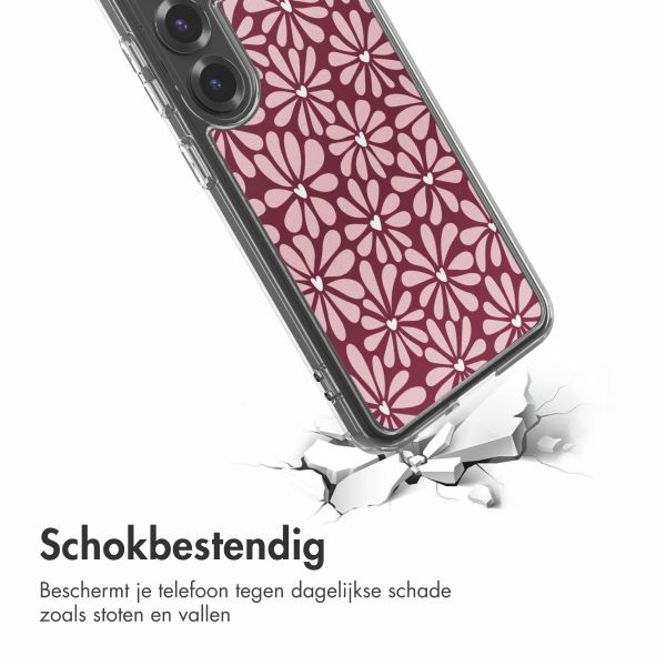 imoshion Design hoesje Samsung Galaxy S25 - Bloom Love Blush