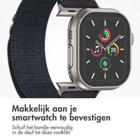 imoshion Nylon Alpine bandje Apple Watch Series 1 t/m 11 / SE / Ultra (44/45/46/49 mm) - Indigo