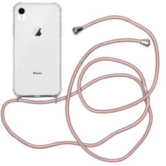 imoshion Backcover met koord iPhone Xr - Rosé Goud