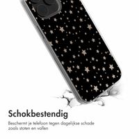 imoshion Design hoesje Apple iPhone 14 - Stars Beige Reverse