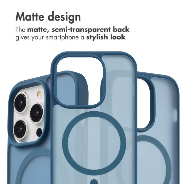 imoshion Colour Guard Back Cover with MagSafe Apple iPhone 14 Pro - Dark Blue