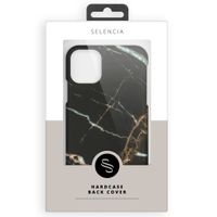 Selencia Maya Fashion Backcover iPhone Xs / X - Marble Black