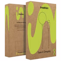 imoshion Oplaadkabel Apple Watch USB-C en USB-A - 2 meter - Wit