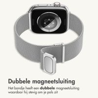 imoshion Milanees magnetisch bandje Apple Watch | 44/45/46/49 mm - Zilver