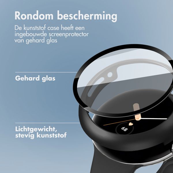 imoshion Full Cover Hardcase Google Pixel Watch 3 / 4 (45 mm) - Zwart