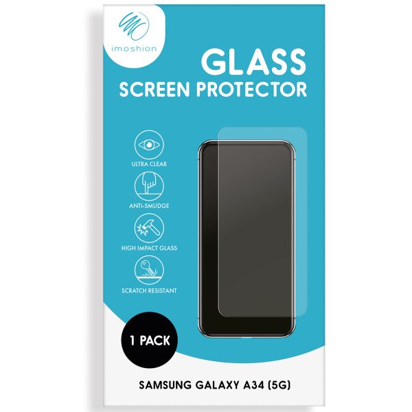 imoshion Screenprotector Gehard Glas Samsung Galaxy A34 (5G)