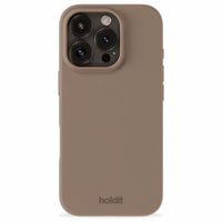 Holdit Silicone Case Apple iPhone 16 Pro Max - Mocha Brown