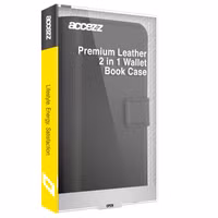 Accezz Premium Leather 2 in 1 Wallet Bookcase Apple iPhone SE (2022 / 2020) / 8 / 7 / 6(s) - Zwart