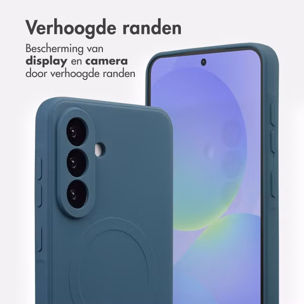 imoshion Color Backcover met MagSafe Samsung Galaxy A36 - Donkerblauw