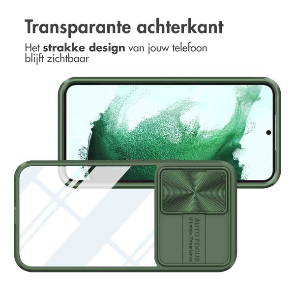 imoshion Camslider Backcover Samsung Galaxy A54 (5G) - Donkergroen