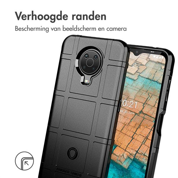 imoshion Rugged Shield Backcover Nokia G10 / G20 - Zwart