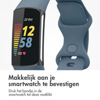 imoshion Siliconen bandje Fitbit Charge 5 / 6 - S - Official Blue