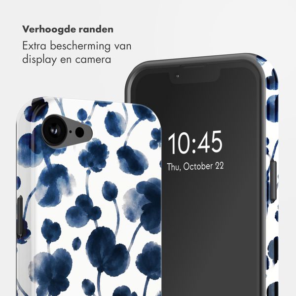 Selencia Vivid Backcover met MagSafe Apple iPhone 17e / 16e - Midnight Blossom