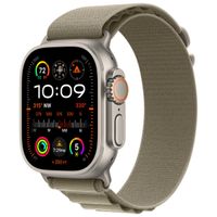 Apple Alpine Loop Band Apple Watch Series 1-10 / SE / Ultra (2) - 42/44/45/46/49 mm - Maat S - Olive