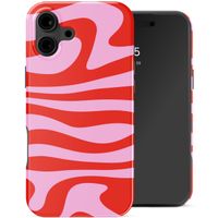 Selencia Vivid Backcover Apple iPhone 16 - Dream Swirl Pink