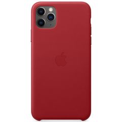 Apple Leather Backcover Apple iPhone 11 Pro Max - Red