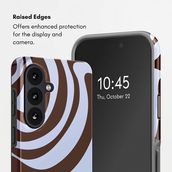 Selencia Vivid Case with MagSafe Samsung Galaxy S26 FE - Dream Swirl Chocolate
