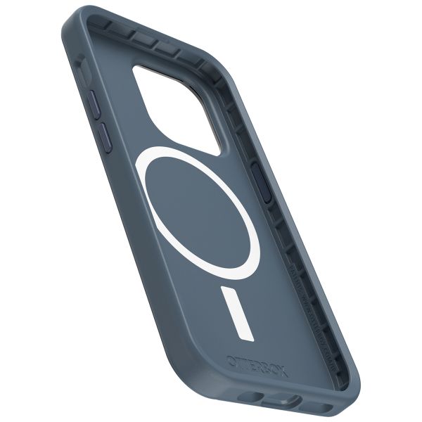 OtterBox Symmetry Backcover MagSafe iPhone 14 Pro - Blauw