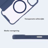 imoshion Transparante Bookcase met MagSafe Apple iPhone 16 - Blauw