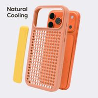 Callbuddy Hoesje met Strap Apple iPhone 17 Pro Max - Coral Pop
