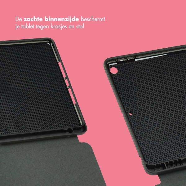 Selencia Vivid tablethoes Apple iPad 9 (2021) 10.2 inch / iPad 8 (2020) 10.2 inch / iPad 7 (2019) 10.2 inch - Wild Spots Lipstick