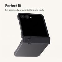 imoshion Colour Back Cover with Stand Samsung Galaxy Z Flip 8 - Black