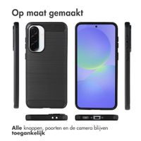 imoshion Brushed Backcover Samsung Galaxy A37 (5G) - Zwart