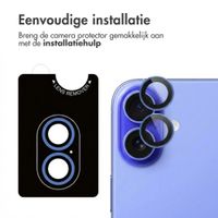 imoshion 2 Pack Camera lens protector Apple iPhone 16 / 16 Plus - Ultramarine