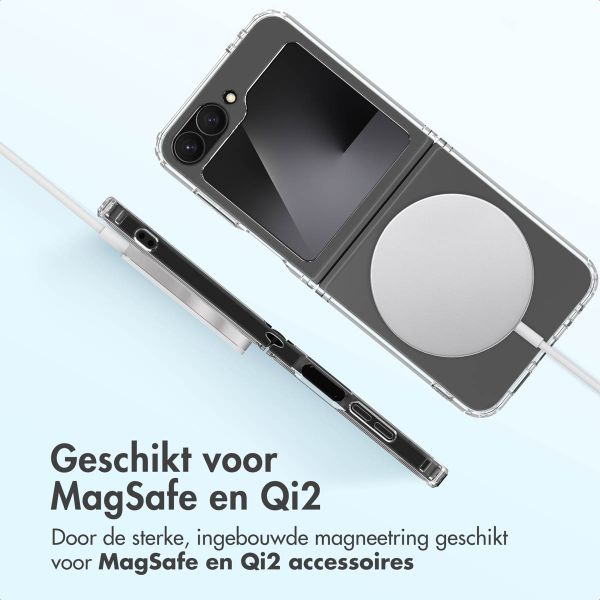 Accezz Xtreme Impact Backcover Samsung Galaxy Z Flip 7 FE - Transparant