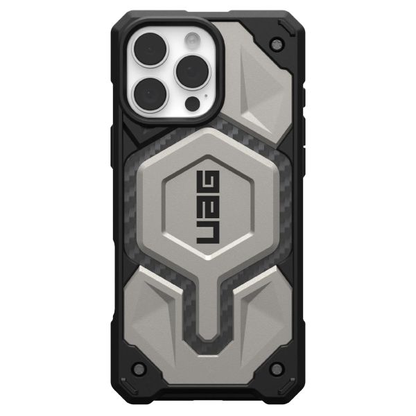 UAG Monarch Pro Backcover Apple iPhone 16 Pro Max - Titanium