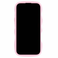 Holdit Wavy Case iPhone 16 Pro Max - Pink / Transparent