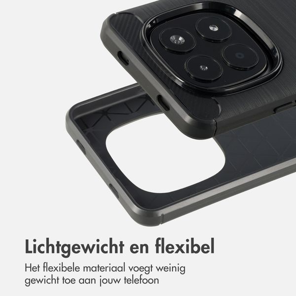 imoshion Brushed Backcover Xiaomi Redmi Note 15 Pro (4G) - Zwart