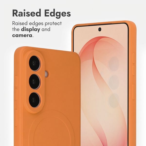 imoshion Colour Back Cover with MagSafe Samsung Galaxy S26 Plus - Orange