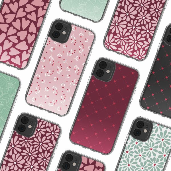 imoshion Design hoesje Apple iPhone 11 - Berries Blush