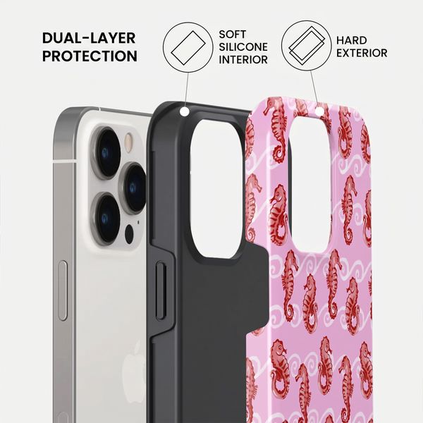 Burga Tough Back Cover with MagSafe Apple iPhone 14 Pro - Coral Reef