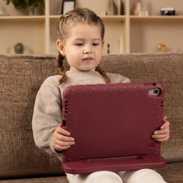 imoshion Kidsproof Backcover met handvat Apple iPad 11 (2025) 11 inch A16 / iPad 10 (2022) 10.9 inch - Velvet Plum