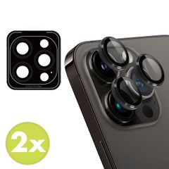 imoshion 2 Pack Camera lens protector Apple iPhone 15 Pro / 15 Pro Max - Zwart