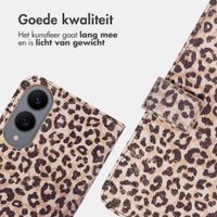 imoshion Design Bookcase Samsung Galaxy S25 Edge - Leopard Mood