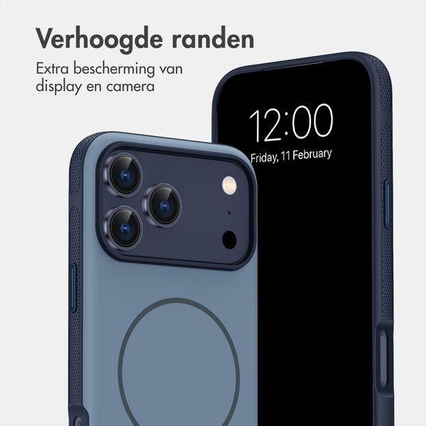 imoshion Color Backcover met Thin MagSafe Ring Apple iPhone 17 Pro - Donkerblauw